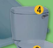Astina Cistern Excl Mechanism-Each