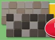 Polished Porcelain Mosaic Tiles 300 x 300mm Sheet-Per Sheet