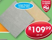 Stockholm Grey/Ivory 500mm x 500mm-Per Sqm