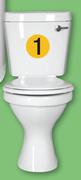 Astra/Melisa Close Coupled Suite Front Flushing Toilet-Each