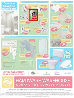 Hardware Warehouse Mpumulanga  : Build With Value (25 Jul - 8 Aug 2016), page 4