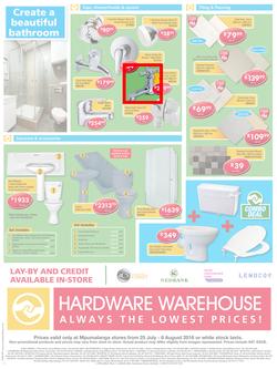 Hardware Warehouse Mpumulanga  : Build With Value (25 Jul - 8 Aug 2016), page 4