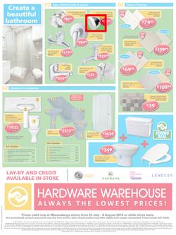 Hardware Warehouse Mpumulanga  : Build With Value (25 Jul - 8 Aug 2016), page 4