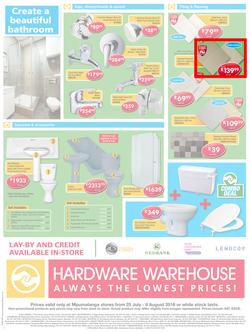 Hardware Warehouse Mpumulanga  : Build With Value (25 Jul - 8 Aug 2016), page 4