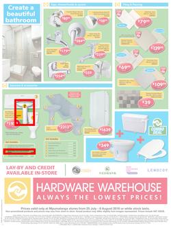 Hardware Warehouse Mpumulanga  : Build With Value (25 Jul - 8 Aug 2016), page 4