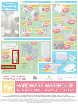 Hardware Warehouse Mpumulanga  : Build With Value (25 Jul - 8 Aug 2016), page 4
