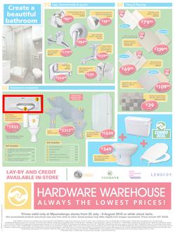 Hardware Warehouse Mpumulanga  : Build With Value (25 Jul - 8 Aug 2016), page 4