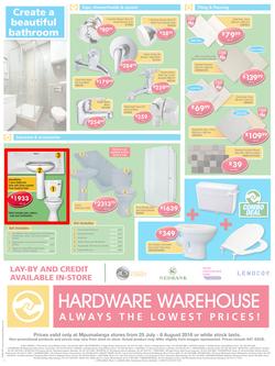 Hardware Warehouse Mpumulanga  : Build With Value (25 Jul - 8 Aug 2016), page 4