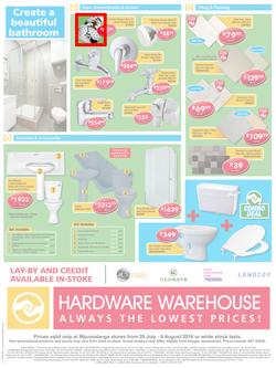 Hardware Warehouse Mpumulanga  : Build With Value (25 Jul - 8 Aug 2016), page 4