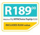 Lumia 435-On My MTNChoice TopUp R200