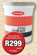 Plascon True Colour Fresh White P12556-20L