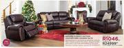 Oxford 3 Piece 3 Action Leather Airs Lounge Suite