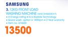 Samsung 12kg Front Load Washing Machine WW12H8420EX F