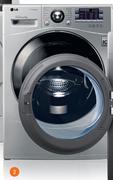 LG 9kg Silver Front Load Steam Washing Machine F14A8FDS25