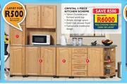 Crystal 5 Piece Kitchen Scheme