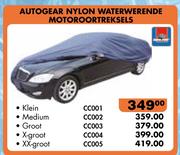 Midas Autogear Nylon Waterkerende Motoroortreksels Klein CC001