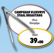 Campgear vlekvrye staal braaitang T0001-39cm