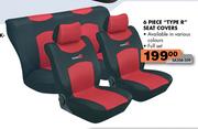 "Type R" Seat Covers-6 Piece