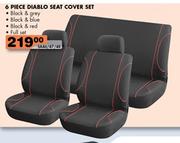 Diablo Seat Cover Set-6 Piece