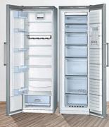 Bosch 346ltr Metallic Fridge-KSV36VL30