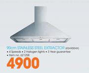 Smeg 90cm Stainless Steel Extractor-KSA900HX
