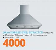 Smeg 60cm Stainless Steel Extractor-KSA600HX