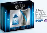 Guess Night Gift Set Eau De Toilette 50ml & Shower Gel 200ml