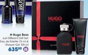 Hugo Boss Just Different Gift Set Eau De Toilette 75ml & Shower Gel 100ml