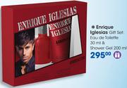 Enrique Iglesias Gift Set Eau De Toilette 30ml & Shower Gel 200ml