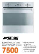 Smeg 60cm Stainless Steel Electric Oven (SF385XSA)
