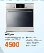 Whirpool 60cm Stainless Steel Eye Level Oven-AKP565DQ