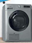 Whirlpool 9kg Silver Condenser Dryer-AZB 9100SL