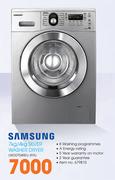 Samsung 7kg/4kg Silver Washer Dryer WD0704REU XFA