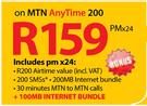 Nokia 301-On MTN Any Time 200