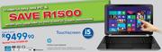 HP Pavilion Touch Notebook