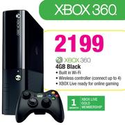 Xbox 360 4GB Black