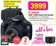 Canon EOS 1100D Starter SLR Bundle