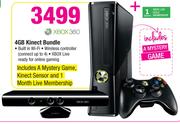Xbox 360 4GB Kinect Bundle