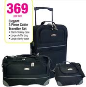Elegant 3 Piece Cabin Traveller Set-Per Set