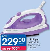 Philips 1400W Steam Iron GC1490