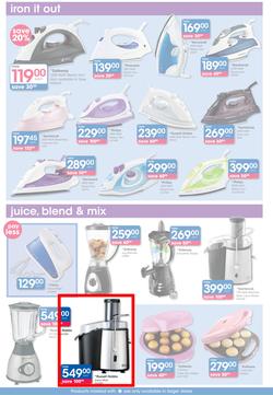 Clicks : Electrical & Home Savings (25 Feb - 23 Mar 2014), page 5