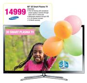 Samsung 60" 3D Smart Plasma TV PS60F5500
