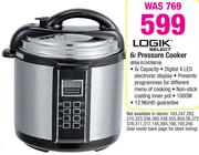 Logik 6L Pressure Cooker RSH-012476018
