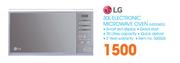 LG 30Ltr Electronic Microwave Oven MS3040S