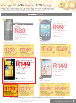 MTN : Y'ello Deals (2 Dec - 26 Dec 2013), page 5