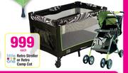 Little One Retro Stroller Or Retro Camp Cot Each