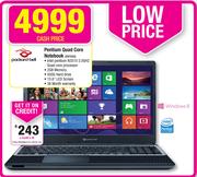 Packard Bell Pentium Quad Core Notebook ENTE69