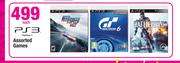 PS3 Assorted Games-Each