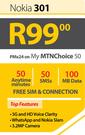 Nokia 301-On MY MTNChoice 50