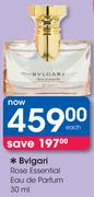 Bvlgari Rose Essential Eau De Parfum-30ml
